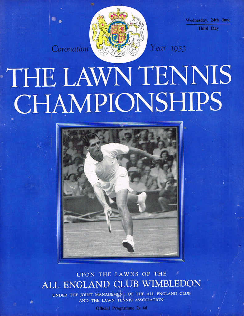 1953 Wimbledon Championships Daily Programmes