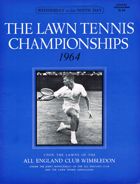 1964 Wimbledon Championships Daily Programmes Tennis Gallery Wimbledon