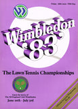 1983 Wimbledon Championships Daily Programmes