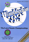 1983 Wimbledon Championships Daily Programmes