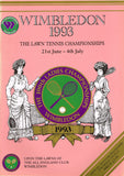 1993 Wimbledon Championships Daily Programmes