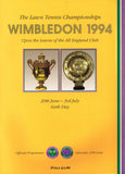 1994 Wimbledon Championships Daily Programmes