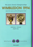 1994 Wimbledon Championships Daily Programmes