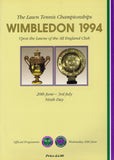 1994 Wimbledon Championships Daily Programmes