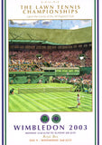 2003 Wimbledon Championships Daily Royal Box Programmes