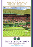 2003 Wimbledon Championships Daily Royal Box Programmes