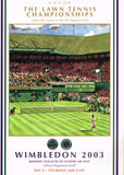 2003 Wimbledon Championships Daily Programmes