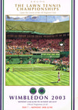 2003 Wimbledon Championships Daily Programmes