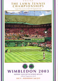 2003 Wimbledon Championships Daily Programmes