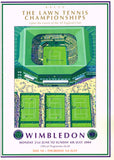 2004 Wimbledon Championships Daily Programmes