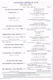 2007 Wimbledon Championships Gentlemen's Final Programme - Roger Federer vs. Rafael Nadal