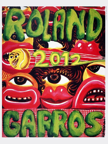 2012 Roland Garros Poster
