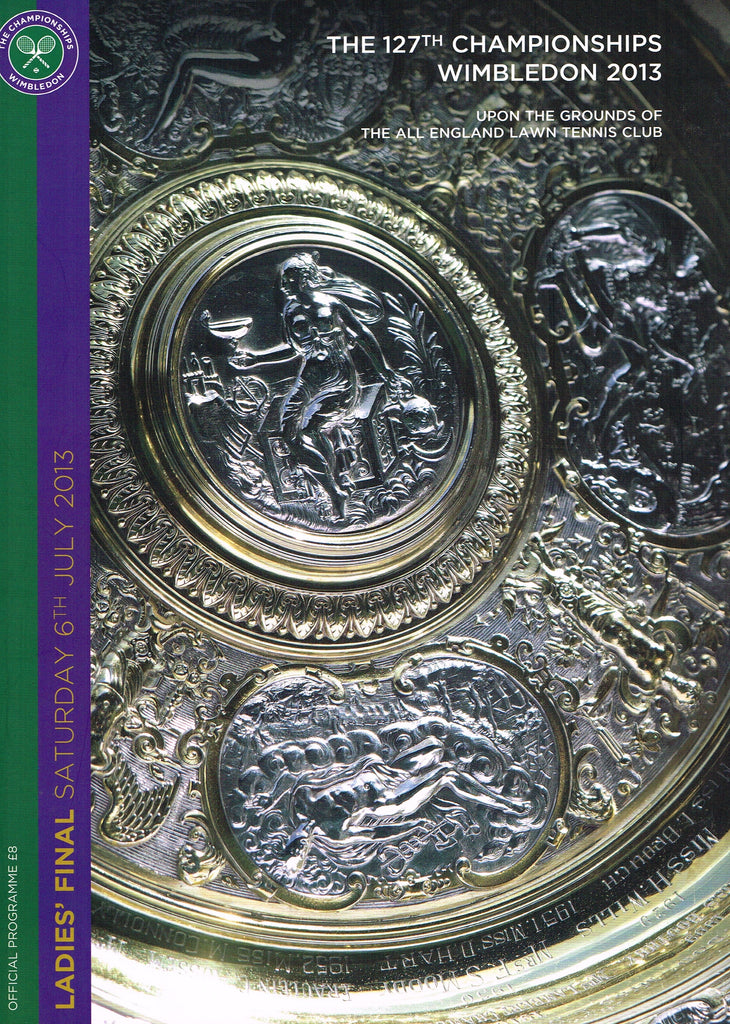 2013 Wimbledon Championships Ladies' Final Programme - Marion Bartoli vs. Sabine Lisicki