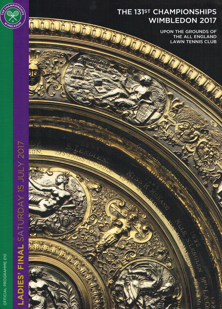 2017 Wimbledon Championships Ladies' Final Programme - Garbiñe Muguruza vs. Venus Williams