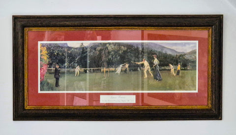 'Lawn Tennis' print by Sir Richard Ponsonby Staples