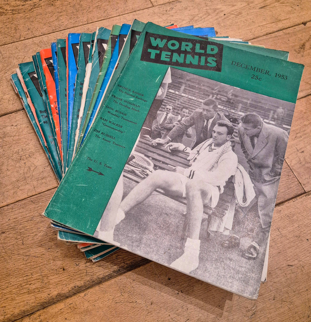 World Tennis magazine 1950s 17-pack bundle
