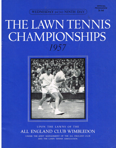 1957 Wimbledon Championships Daily Programme