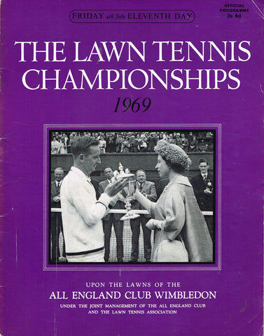 1969 Wimbledon Championships Daily Programme
