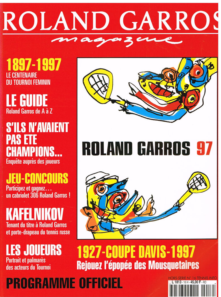 1997 Roland Garros Magazine