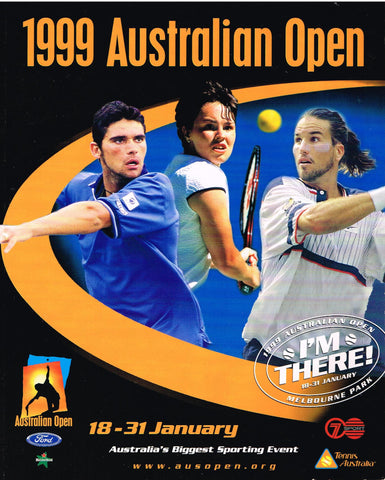 1999 Australian Open Program
