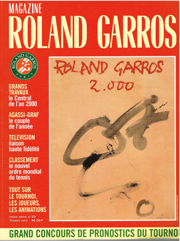 2000 Roland Garros Magazine