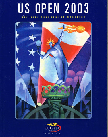 2003 US Open Program