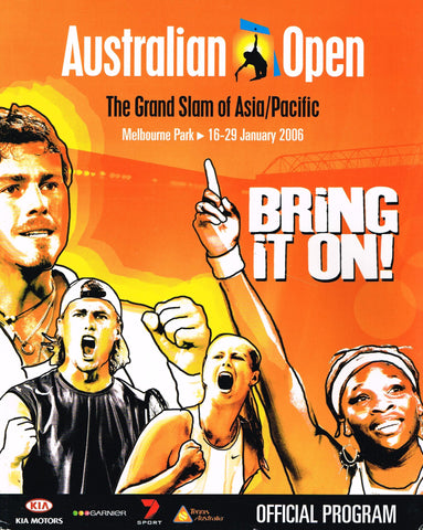 2006 Australian Open Program