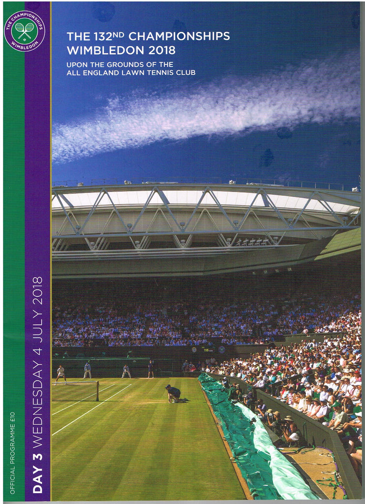 2018 Wimbledon Championships Daily Programme