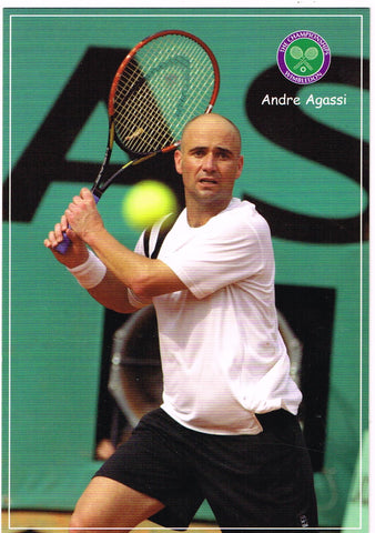 Andre Agassi Postcard (Order Code ST2995)