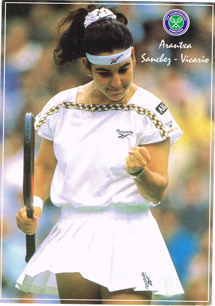 Arantxa Sanchez-Vicario Postcard (Order Code CF08)