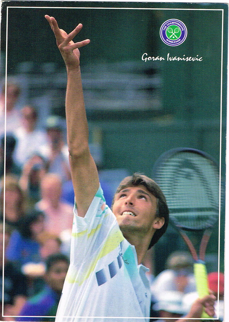 Goran Ivanisevic Postcard (Order Code CF10)