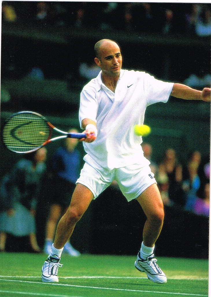 Andre Agassi Postcard (Order Code ST1080)