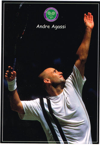 Andre Agassi Postcard (Order Code ST2919)