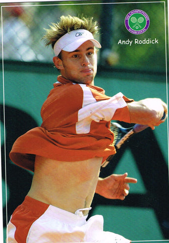 Andy Roddick Postcard (Order Code ST3039)