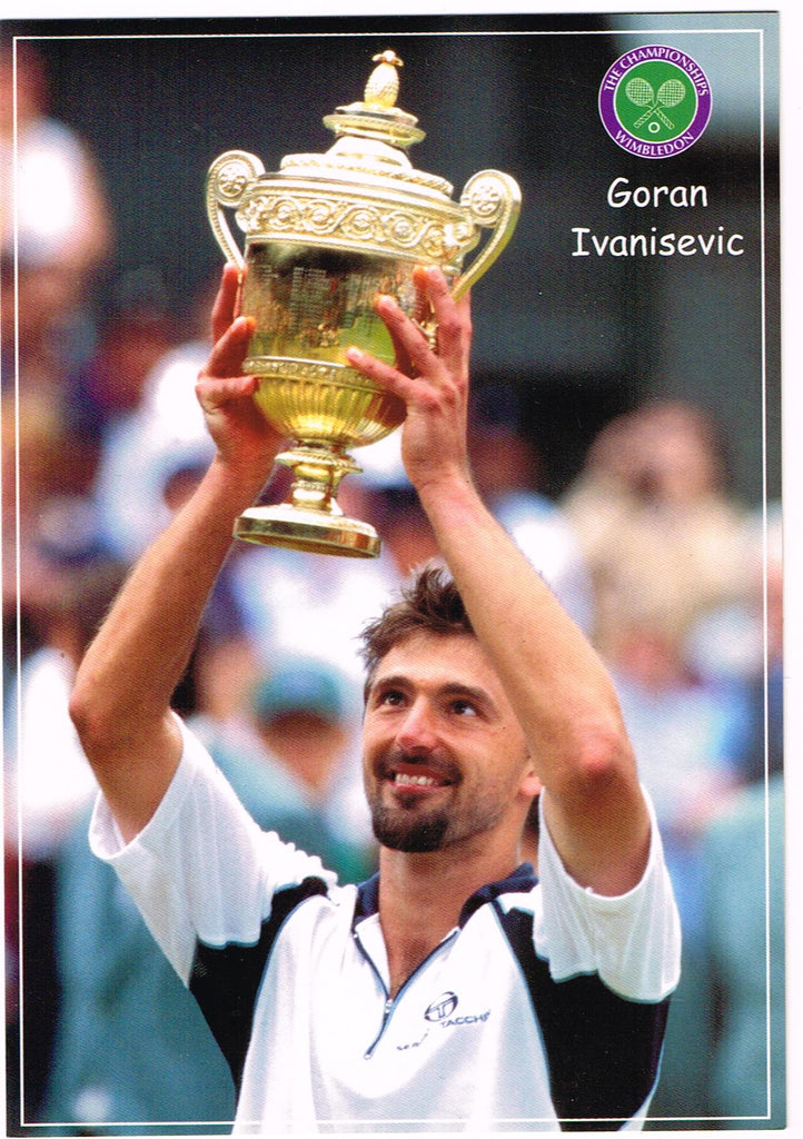Goran Ivanisevic Postcard (Order Code ST2964)