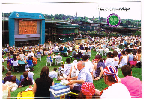 Henman Hill, Wimbledon Postcard (Order Code ST3084)