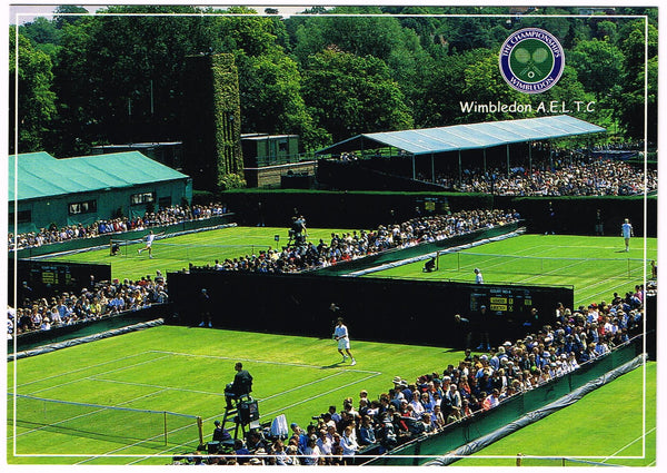 Outside Courts, Wimbledon Postcard (Order Code ST2346) – Tennis Gallery ...