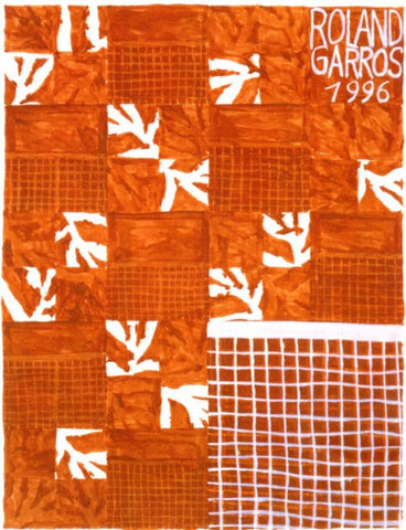 1996 Roland Garros Poster