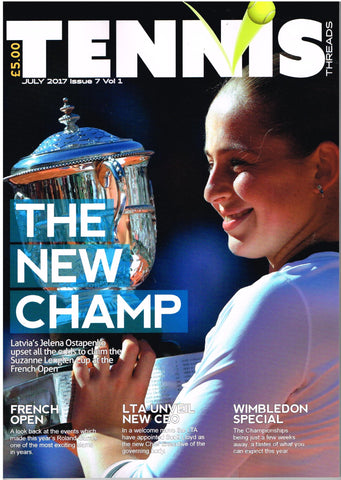 Tennis Threads Magazine, July 2017 Issue