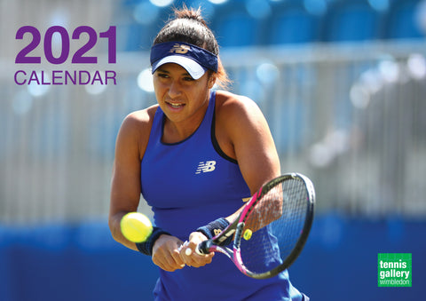 2021 Tennis Gallery Calendar