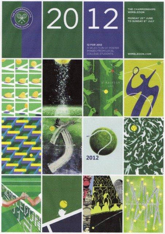 2012 Wimbledon Championships Poster