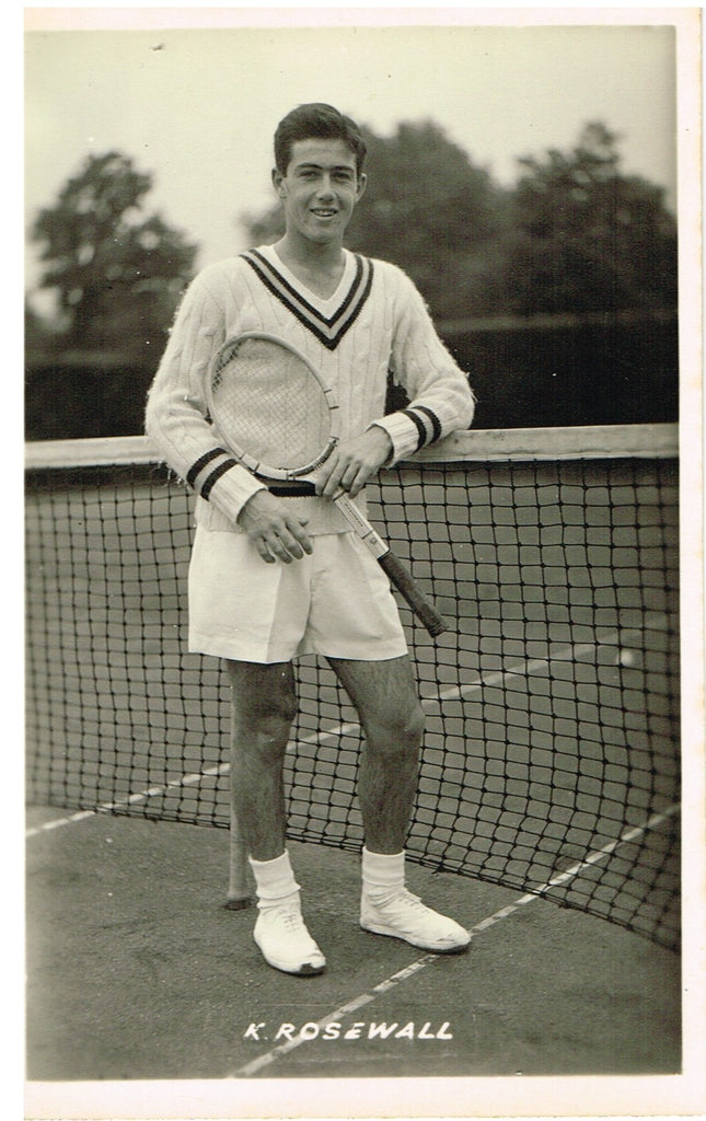 Vintage Postcard - Ken Rosewall