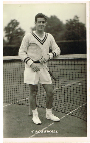 Vintage Postcard - Ken Rosewall