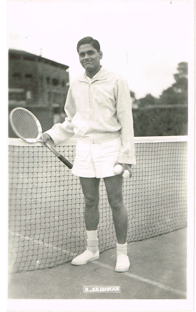Vintage Postcard - Ramanathan Krishnan