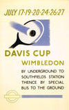 Wimbledon Championships 1935, 1936 & 1937 - 3 Travel Advertising Prints