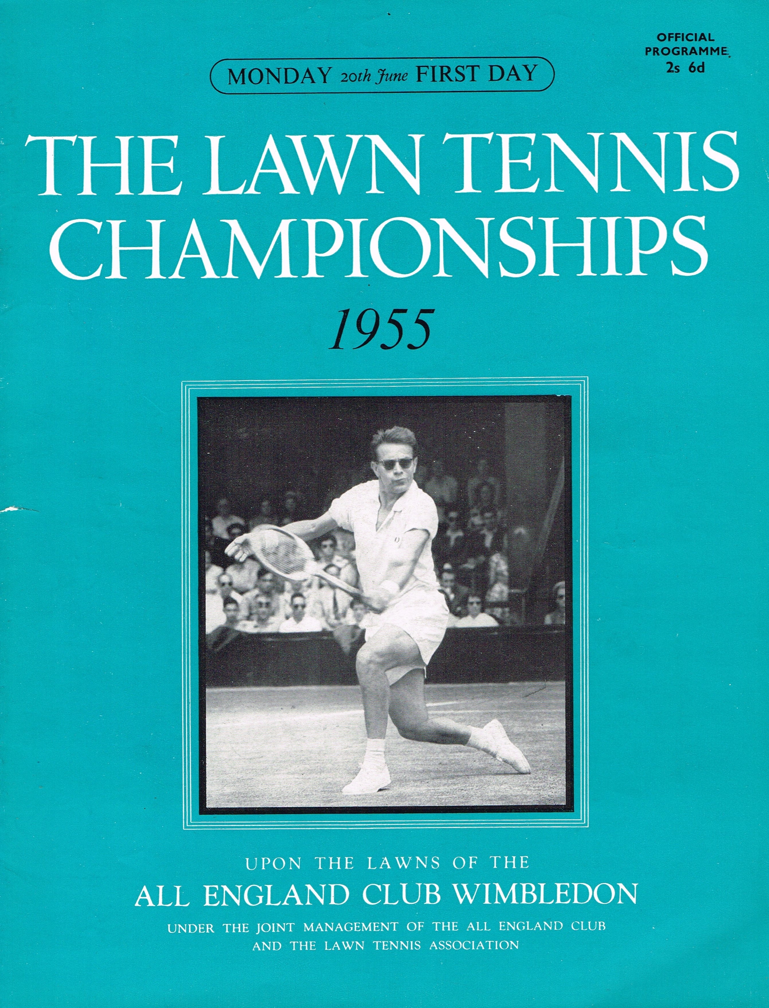 1955 Wimbledon Championships Daily Programmes Tennis Gallery Wimbledon