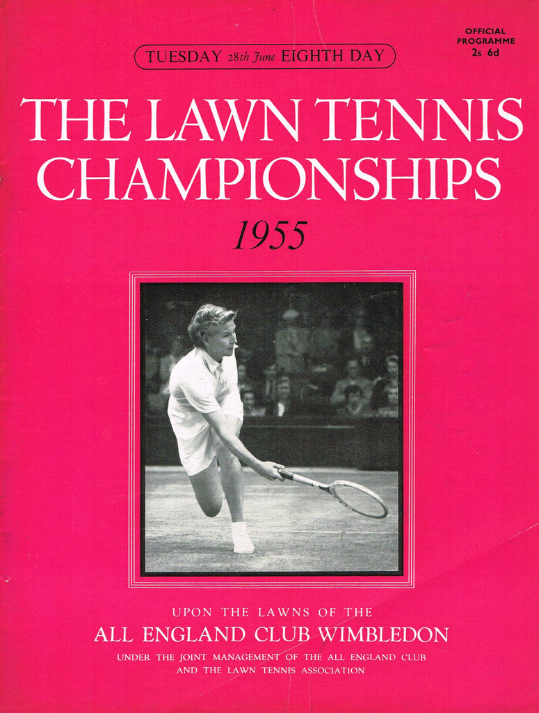 1955 Wimbledon Championships Daily Programmes Tennis Gallery Wimbledon