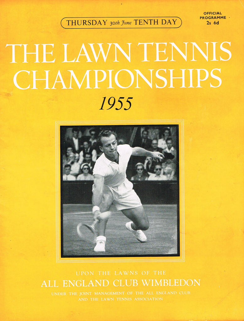 1955 Wimbledon Championships Daily Programmes Tennis Gallery Wimbledon