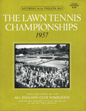 1957 Wimbledon Championships Gentlemen's Final Programme - Lew Hoad vs. Ashley Cooper