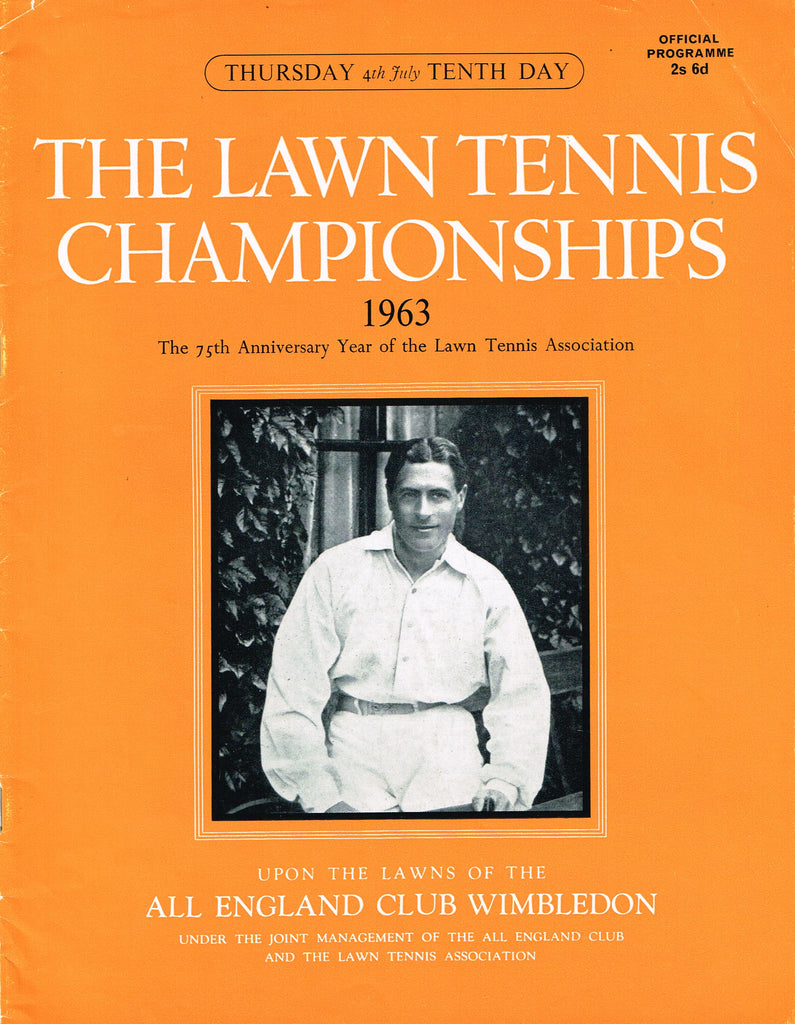 1963 Wimbledon Championships Official Programme